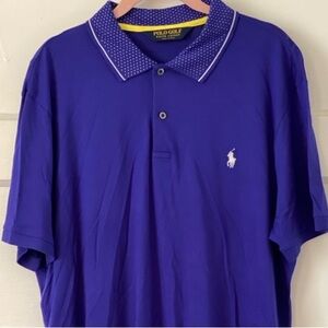 Polo Golf Ralph Lauren Blue & Yellow Polo Size XL
